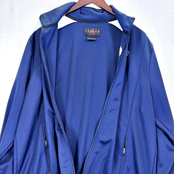Air Jordan Nike Men's Philadelphia Eagles Full Zip Jacket Blue White Size XL - Picture 9 of 13
